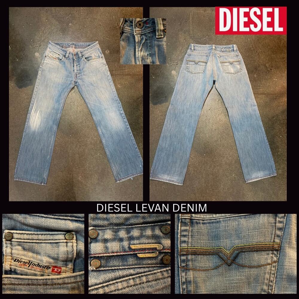 Diesel LEVAN Vintage Straight Leg Denim - W30 L32